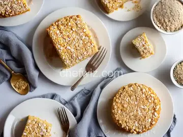Lazy Daisy Coconut Oatmeal Cake Recipe