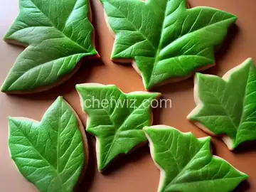 Leaf Sugar Cookies