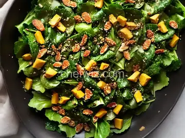 Leafy Greens with Spicy Garlic Oil