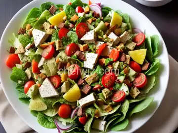 Lebanese Fattoush (Bread Salad)