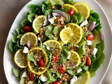 Lebanese Lemon Salad Dressing