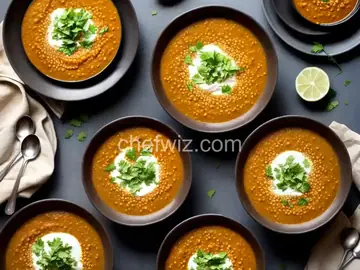 Lebanese-Style Red Lentil Soup