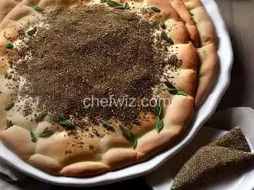 Lebanese Zaatar (Za'atar) Bread