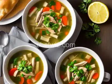 Leeky Chicken Soup