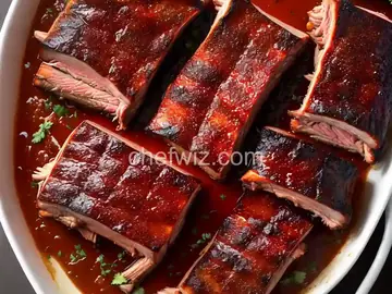 Lee's Hickory Smoked (BBQ) Wet Brined Pork Ribs