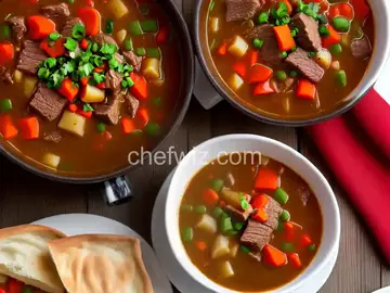 Leftover Beef Vegetable Soup