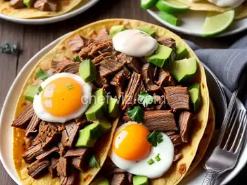 Leftover-Brisket Breakfast Tacos