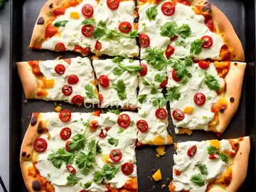Leftover Mashed Potato Pizza