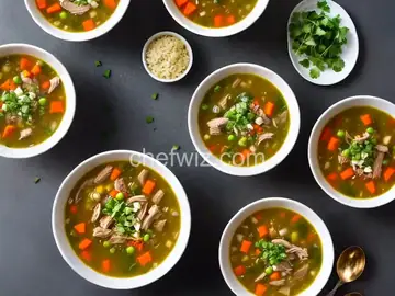 Leftover Roast Turkey Soup Recipe