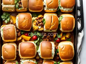 Leftover Thanksgiving Pull-Apart Sliders