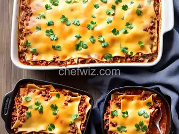 Leftover Turkey Lasagna