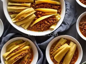 Leftover Turkey Tamales