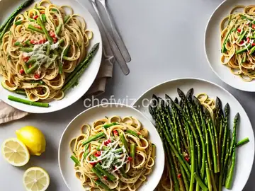 Lemon Asparagus Pasta