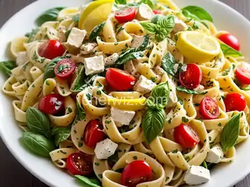 Lemon Basil Pasta Salad