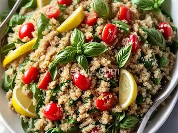 Lemon-Basil Quinoa Salad
