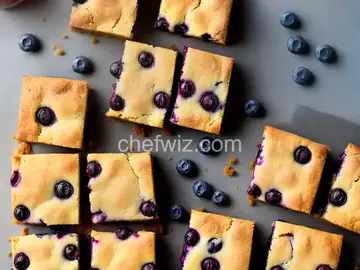 Lemon-Blueberry Blondies