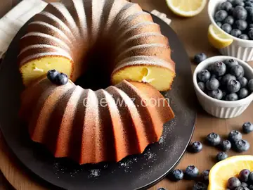 Lemon-Blueberry Bundt® Cake