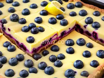 Lemon Blueberry Cheesecake Bars