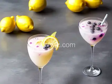 Lemon Blueberry Daiquiri