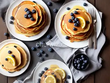 Lemon-Blueberry Pancakes