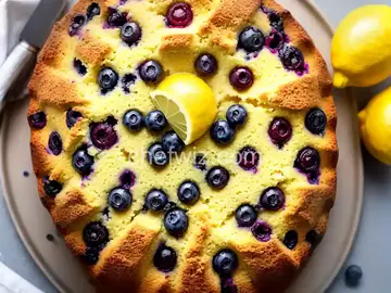 Lemon-Blueberry Pound Cake
