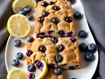 Lemon Blueberry Snack Cake