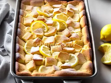 Lemon Bread Pudding