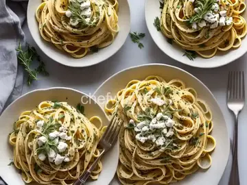 Lemon Butter Herb Pasta