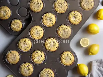Lemon-Chia Seed Muffins