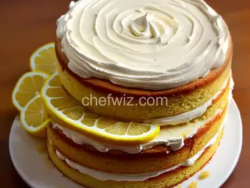 Lemon Cooler Cream Cake