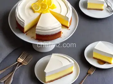 Lemon Curd Mousse Cake