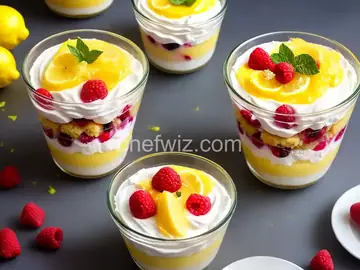 Lemon Curd Trifle with Fresh Berries
