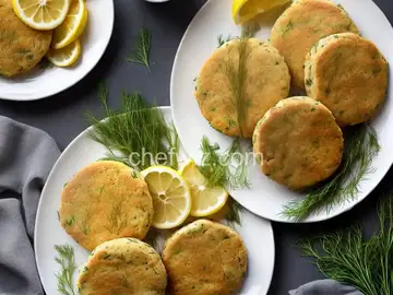 Lemon-Dill Chicken Cakes