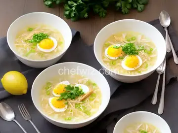 Lemon Egg Drop Soup