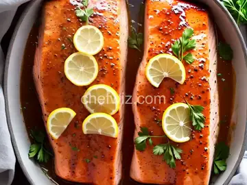 Lemon Glazed Salmon