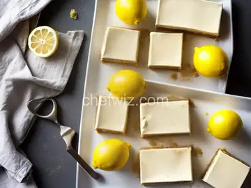 Lemon Ice Cream Bars