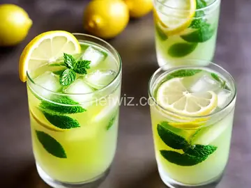 Lemon Lime Water Detox {Drink when mixture is very cold =)}