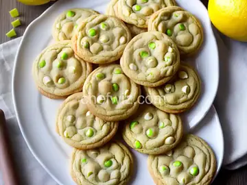 Lemon Lime White Chocolate Chip Cookies