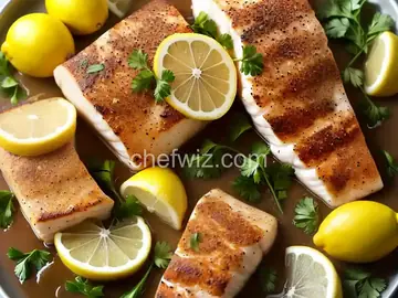 Lemon-Marinated Halibut Recipe