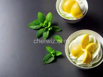 Lemon-Mint Sorbet