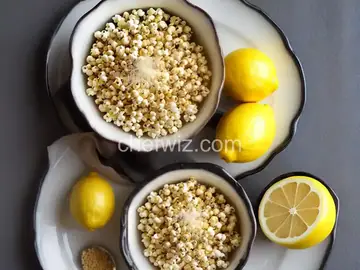 Lemon, Parmesan and Black Pepper Popcorn
