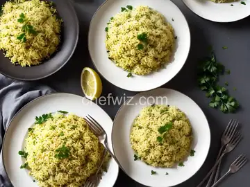 Lemon Parsley Rice