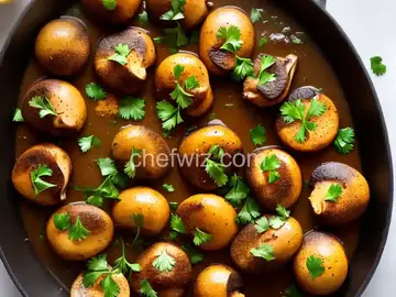 Lemon-Pepper Mushrooms