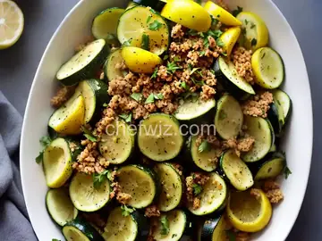 Lemon Pepper Zucchini
