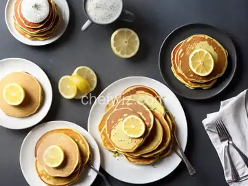 Lemon Poppy Seed Pancakes