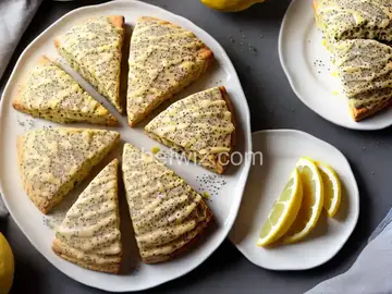 Lemon Poppyseed Scones