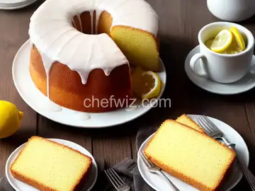 Lemon Pound Cake II