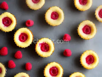 Lemon Raspberry Cookie Cups