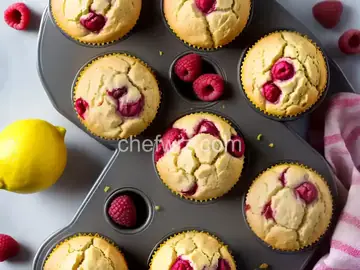 Lemon Raspberry Muffins