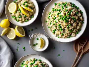 Lemon Rice with Peas